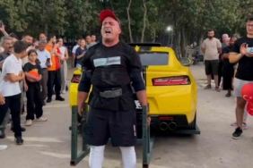 1 ton 700 kilogramlık lüks aracı kaldırdılar