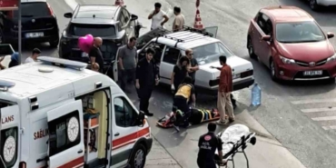 Şehir içinde zincirleme kaza: 3 yaralı