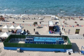 Mavi bayraklı sahile çifte koruma