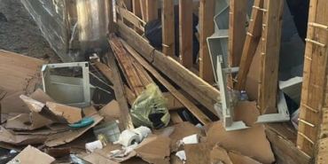 Uludağ’da ayılar barakalara girdi, ortalık darmadağın oldu