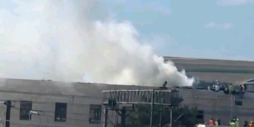 Kapıkule Gar Binası’nda yangın paniği