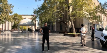 Balıkesir’de tarihi camide şüpheli çanta paniği