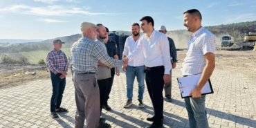 Yangın bölgesinde çalışmalar devam ediyor