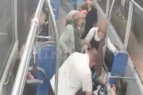 Nefes alamayan çocuğu otobüs şoförü hayata döndürdü
