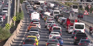 İstanbul’da iş çıkış saatinde trafik yoğunluğu yüzde 71’e ulaştı