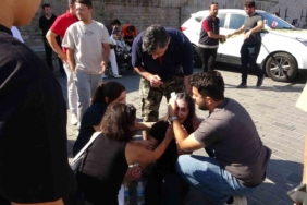 Taksim’de polis aracı kaza yaptı: 4 polis yaralı