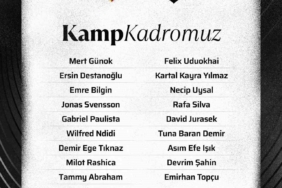 Beşiktaş’ın, Kayserispor maçı kamp kadrosu belli oldu