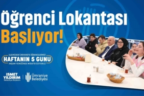 Ümraniye’de ücretsiz öğrenci lokantası bu yıl da hizmette