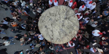 Türkiye’nin en büyük tenceresinde 6 ton pilav pişirildi