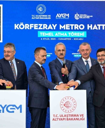 77 milyar liralık yatırım, Körfezray’ın ilk kazısını Bakan başlattı