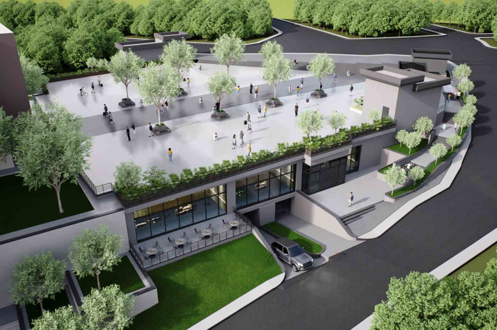 Kent meydanı ilçenin yeni sosyal yaşam merkezi olacak