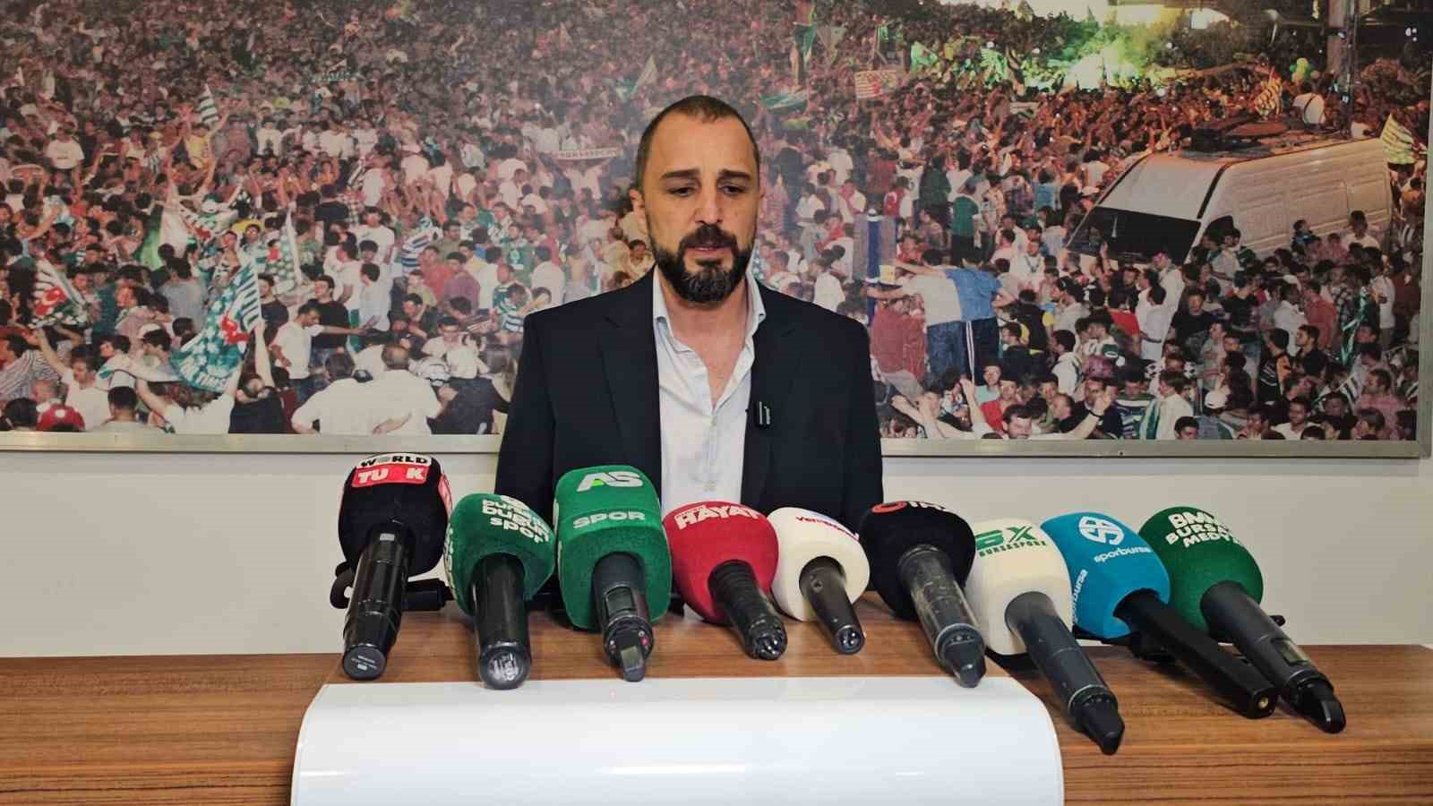 Bursaspor Teknik Direktörü Adem Çağlayan: "Bu bir yol kazası, toparlanacağız"