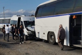 Gemlik’te zincirleme kaza: 9 işçi yaralandı