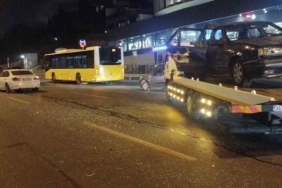 İstanbul’da D-100’de zincirleme kaza: 1 yaralı