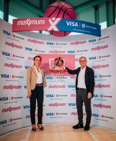 Maximum Kart, EuroLeague "Resmi Ödeme Partneri" Visa ile iş ortaklığına imza attı