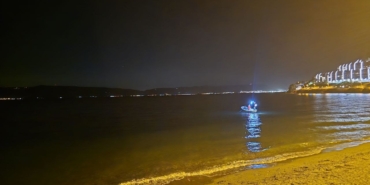 Mudanya’da denizde çığlık seslerini duyan sahile koştu