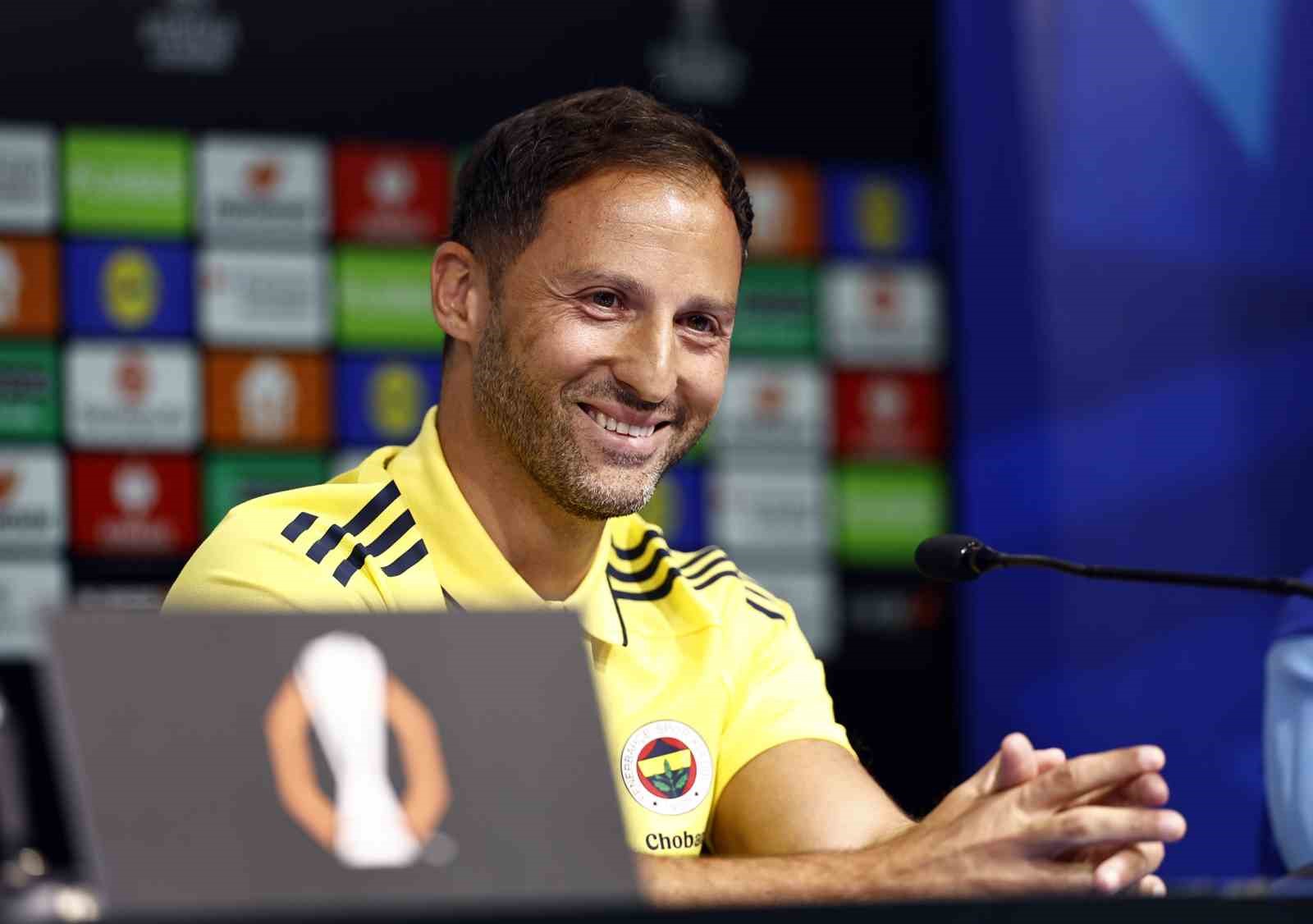 Domenico Tedesco: "Cesur ve dominant oynamamız gerekiyor"