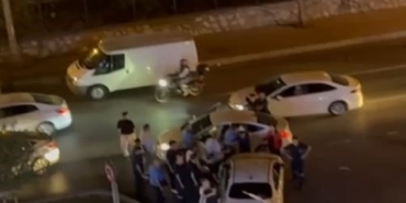 Başakşehir’de yol verme kavgası: Biri kaçtı, diğeri kovaladı