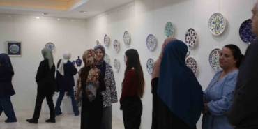 Çini Sanatı SAÜ’de sergilendi