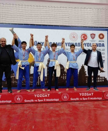 Bilecikli güreşçi Mikail Zaloğlu’ndan Türkiye şampiyonluğu