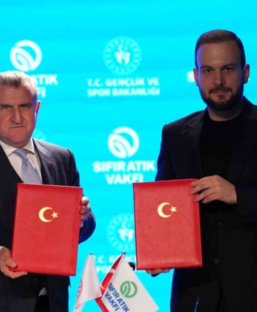 Gençlik ve Spor Bakanlığı ile Sıfır Atık Vakfı arasında protokol imzalandı