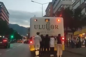 Bursa’da gençlerin tehlikeli yolculuğu