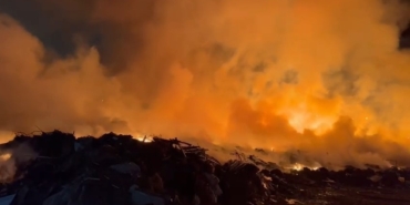 Kapaklı’da hurdalık yangını korkuttu