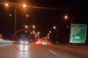 Bursa’da otobanda ölüme böyle sürdü...Saniyelerle can pazarı kamerada