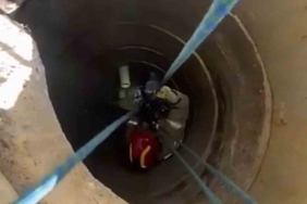 Tuzla’da 10 metrelik kuyuya düşen köpek operasyonla kurtarıldı