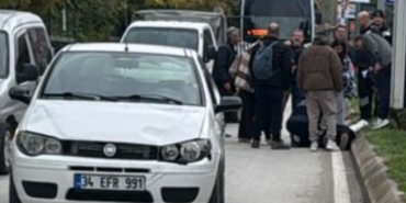 Edirne’de otomobil yaya geçidinde kadına çarptı