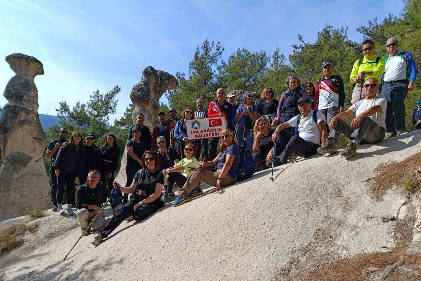 Sporcular doğanın kalbinde buluştu