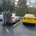 Başakşehir’de sürücüyü tehdit eden taksici yakalandı