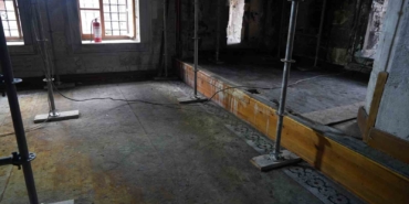 Beyoğlu’nda 439 yıllık Molla Çelebi Camii’ndeki yangın sonrası restorasyon çalışmalarına başlandı