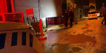 Tekel bayisine silahlı saldırı