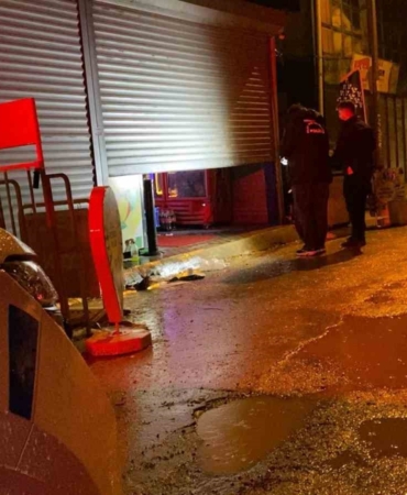 Tekel bayisine silahlı saldırı