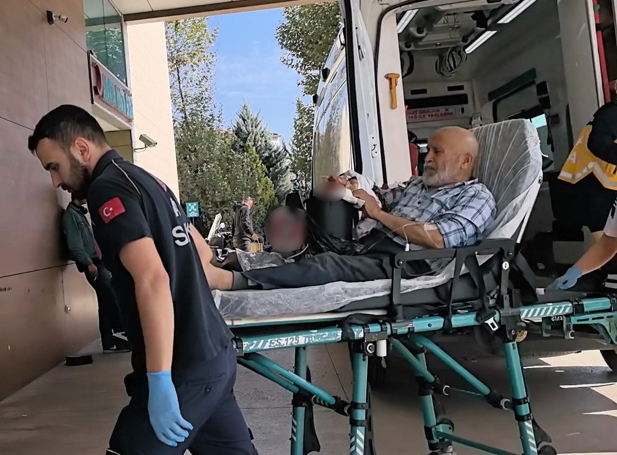 Spiralle el, kol ve bacağını kesen adam yaralandı