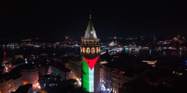 Dron pilotundan Filistin’e destek videosu