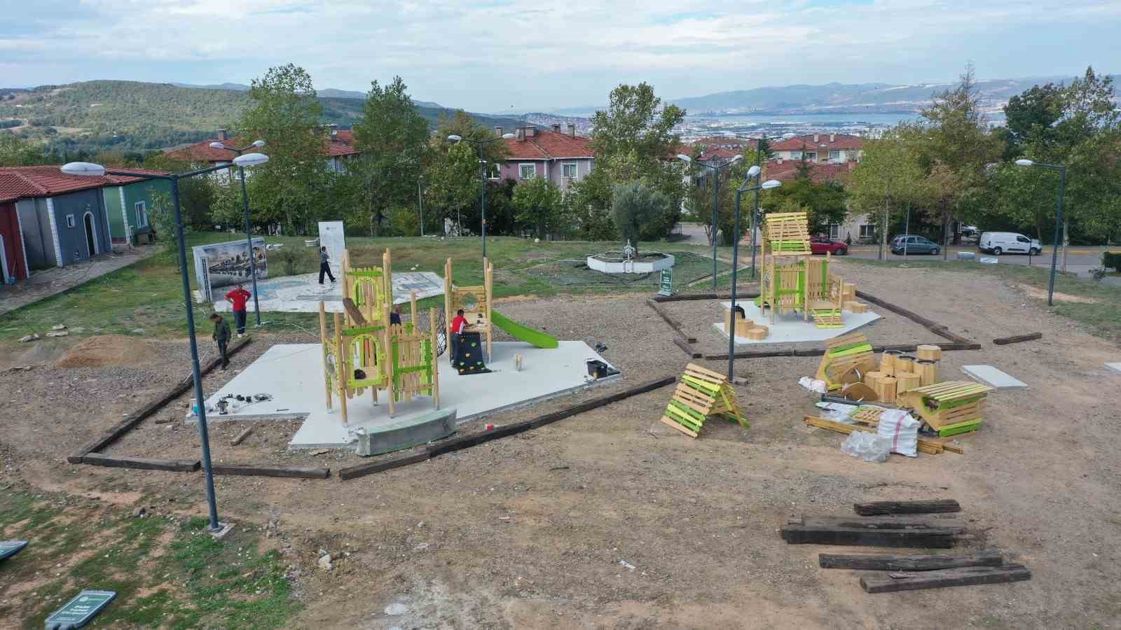 Başiskele’de yeni çocuk parkı yapılıyor