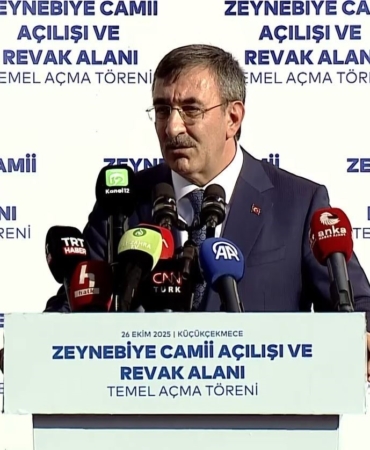 Cevdet Yılmaz, Zeynebiye Camii’nin açılışına katıldı: "İslam kültür ve medeniyetinde hayat, cami ile başlar ve camilerin çevresinde gelişir"