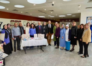 Akademi Ümraniye’den hastane personeli için el sanatları atölyeleri