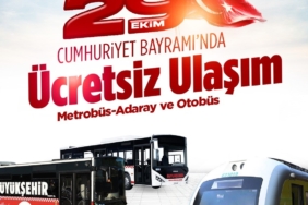 Sakarya’da 29 Ekim Cumhuriyet Bayramı’nda ulaşım ücretsiz