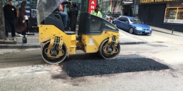 Bilecik’te onlarca noktada asfalt yama çalışması yapıldı