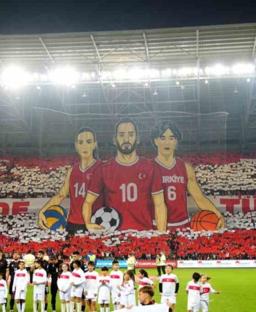 Kocaeli’de milli takıma özel koreografi