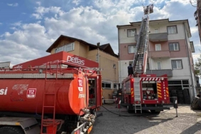 Çatıda yapılan tadilat yangına sebep oldu