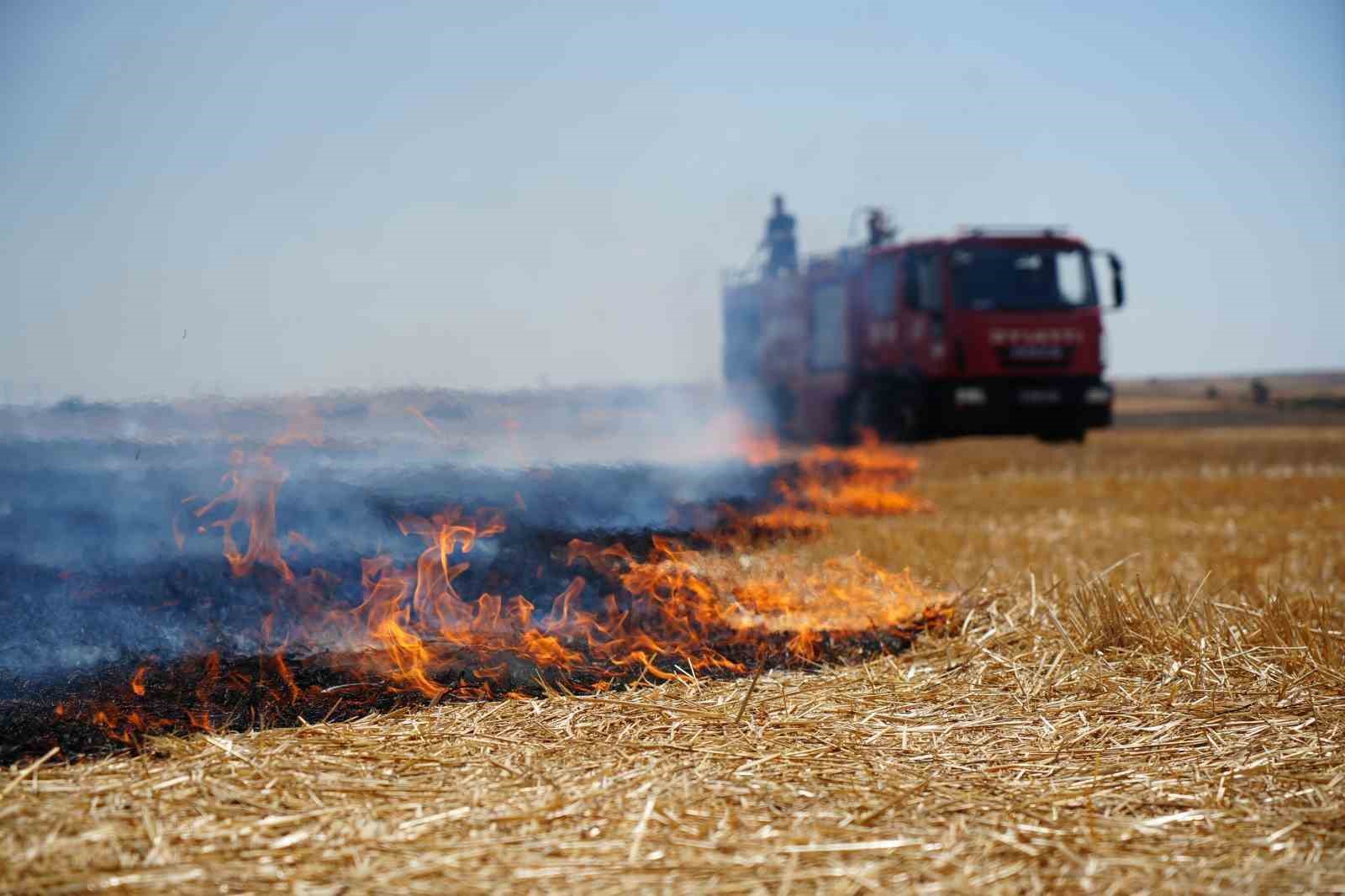 İpsala Kaymakamlığı’ndan anız yakanlara uyarı: "Ceza kesmekten yorulduk, bu görüntüler İpsala’mıza yakışmıyor"