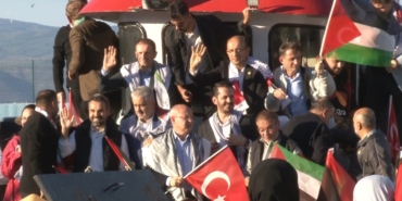 Bursa’da Filistin’e destek için tekneler denize açıldı