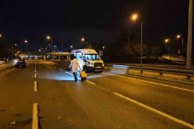 Bakırköy’de ’dur’ ihtarına uymayan sürücü kaza yapınca yakalandı... Kovalamaca anı kamerada