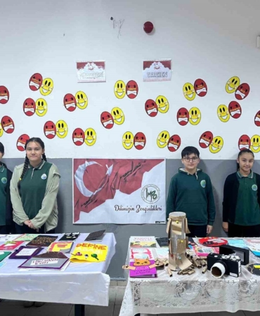 Yalova’da öğrencilerin üretimleri görücüye çıktı