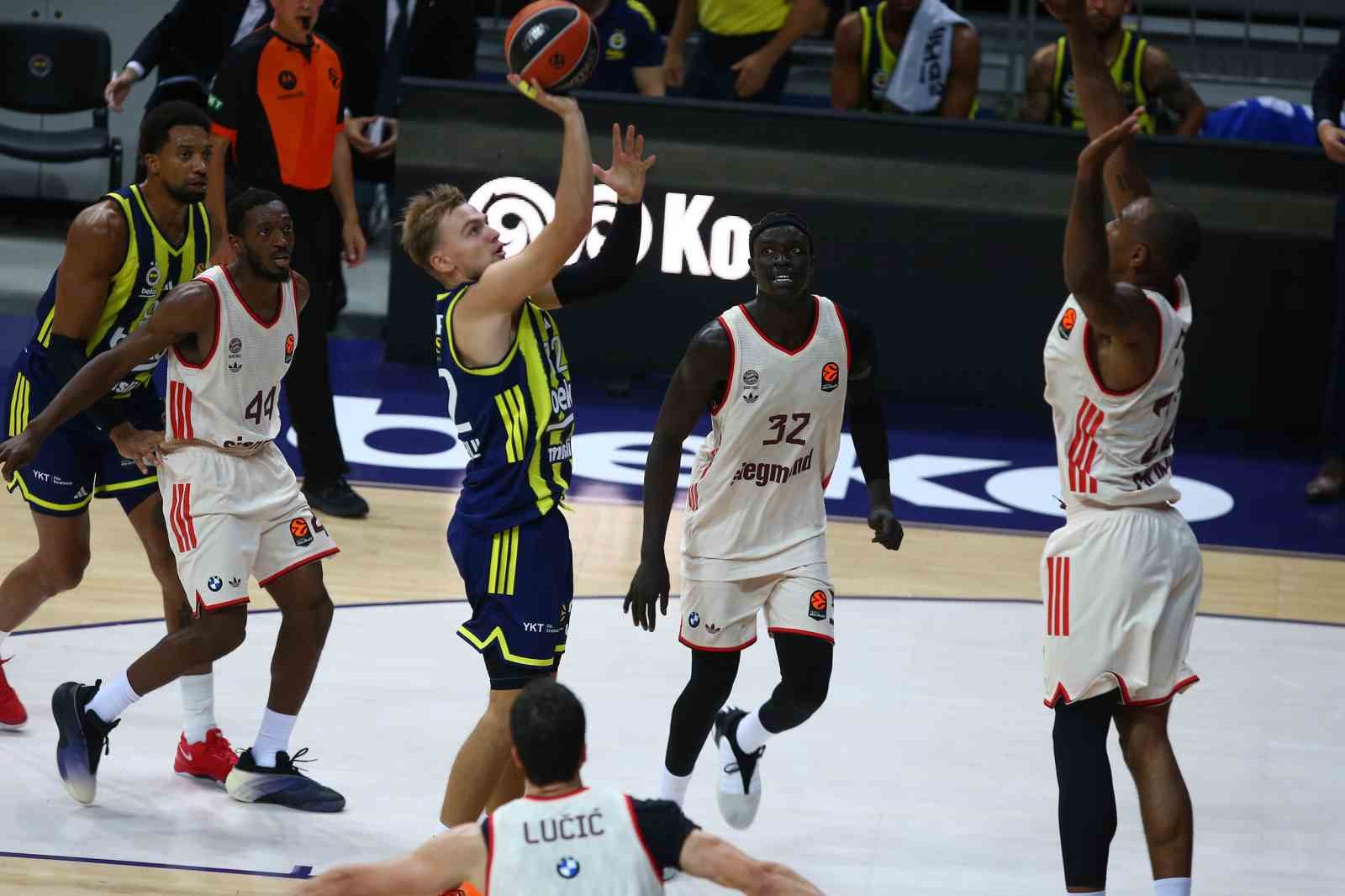 Euroleague: Fenerbahçe: 88 - Bayern Münih: 73
