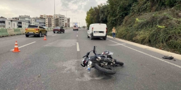 Mudanya’da trafik kazası : 1 yaralı